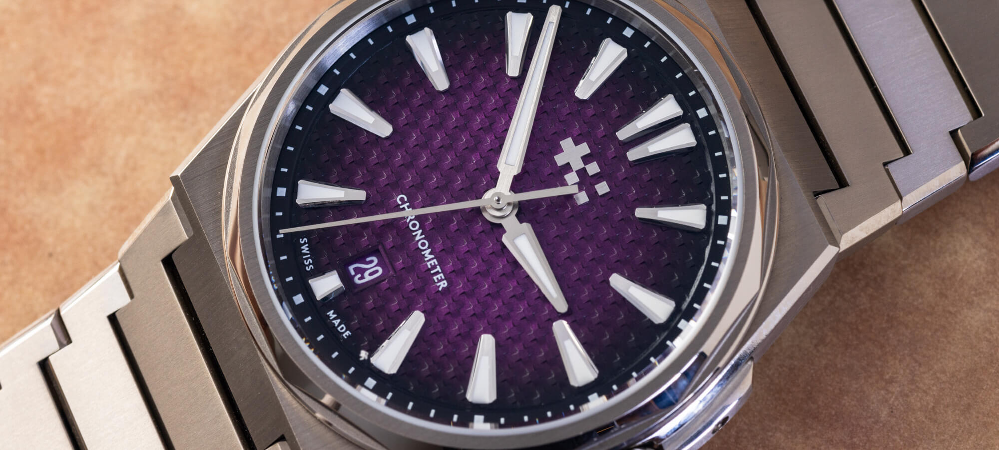 Christopher Ward The Twelve Titanium Nebula Purple